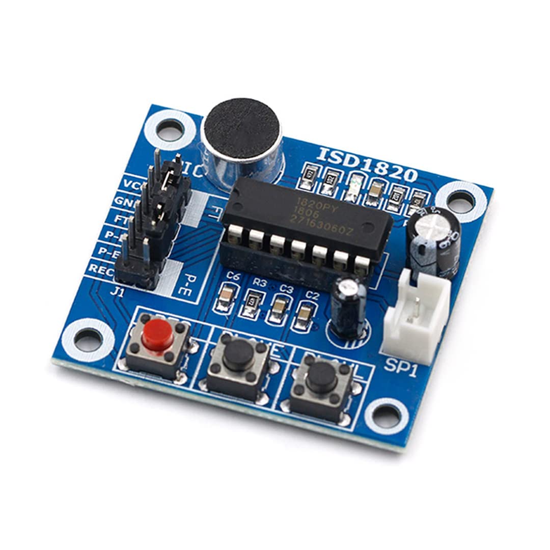 Amazon.co.jp: ISD1820 DC3-5V 録音モジュール ボイスレコーディング