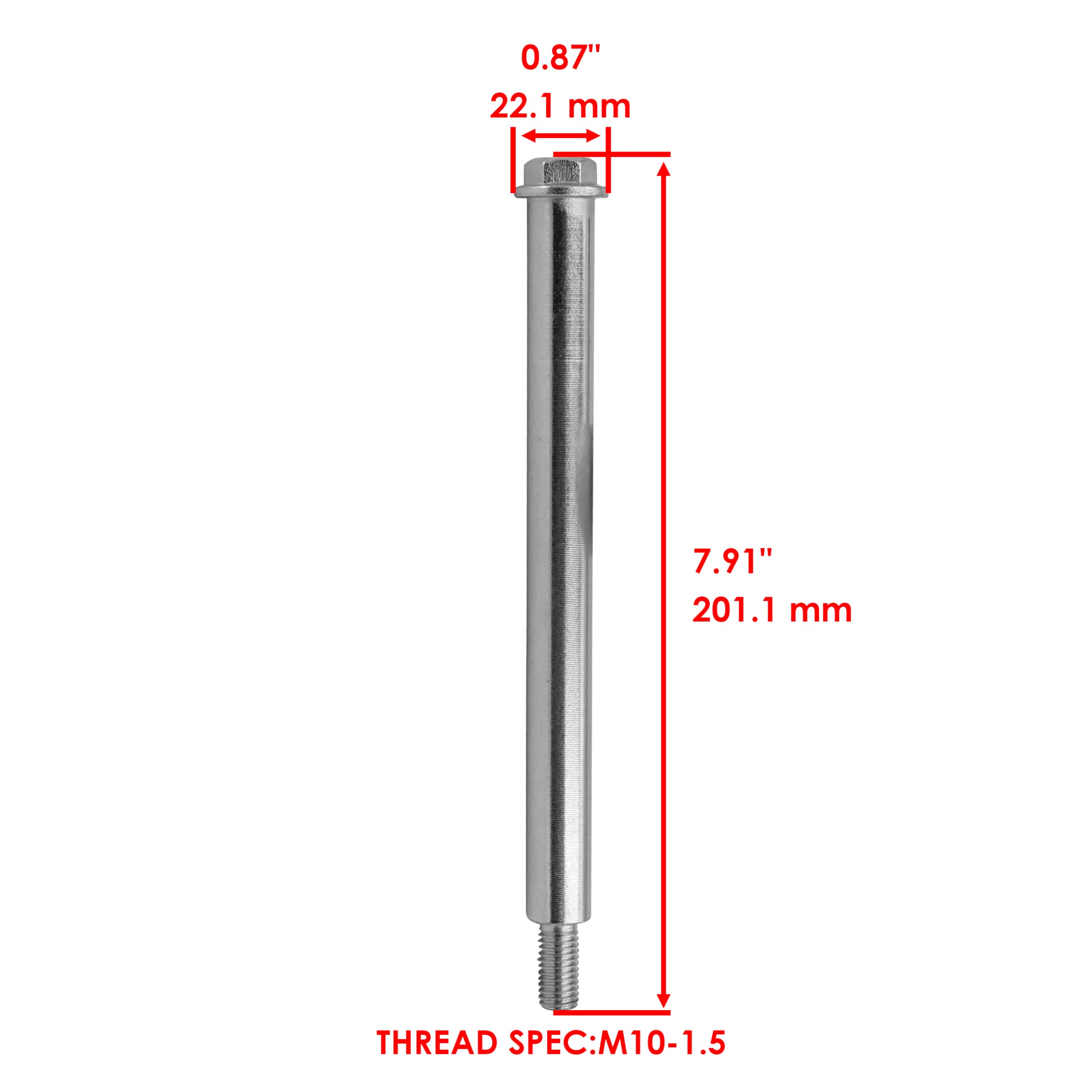 Ruote Con Cuscinetti Caltric Deck Roller With Rod Compatible With John Deere X465 511811 - Foto 5