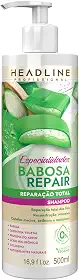 Shampoo Babosa Repair - Limpa e Restaura - HEADLINE Especialidades - 500ml