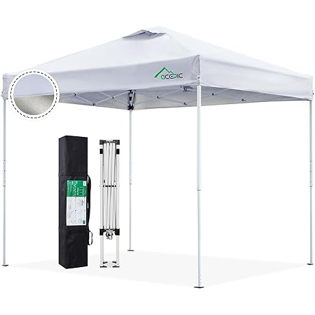 8x8 Pop Up Canopy Tent: Hassle-Free Outdoor Shelter
