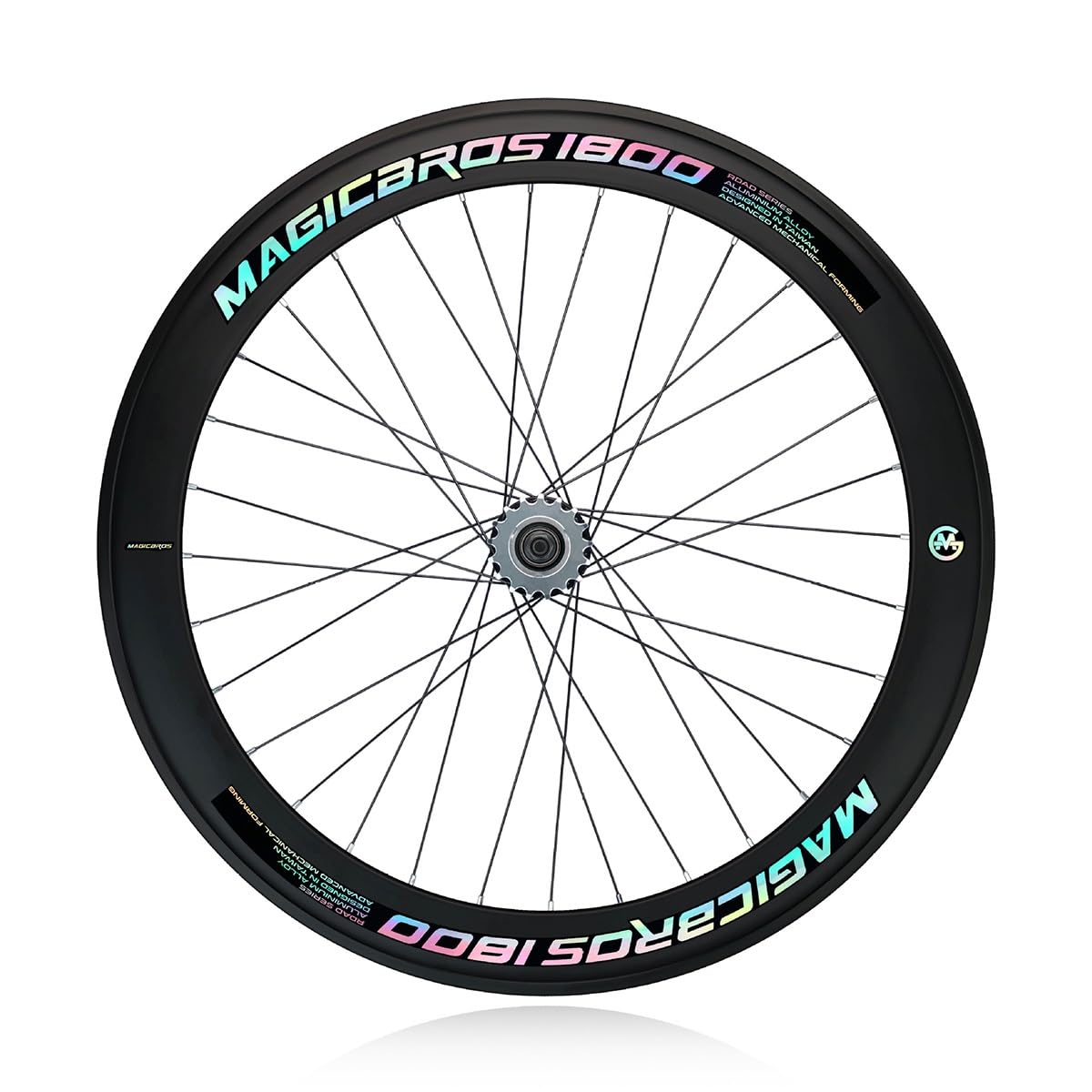 Zestaw kół rowerowych ze stałym zatrzaskiem 700C, felgi ze stopu aluminium, wysokość 40/60 mm, pojedyncze koła przednie i tylne do roweru wyścigowego, piasty z łożyskami PE
