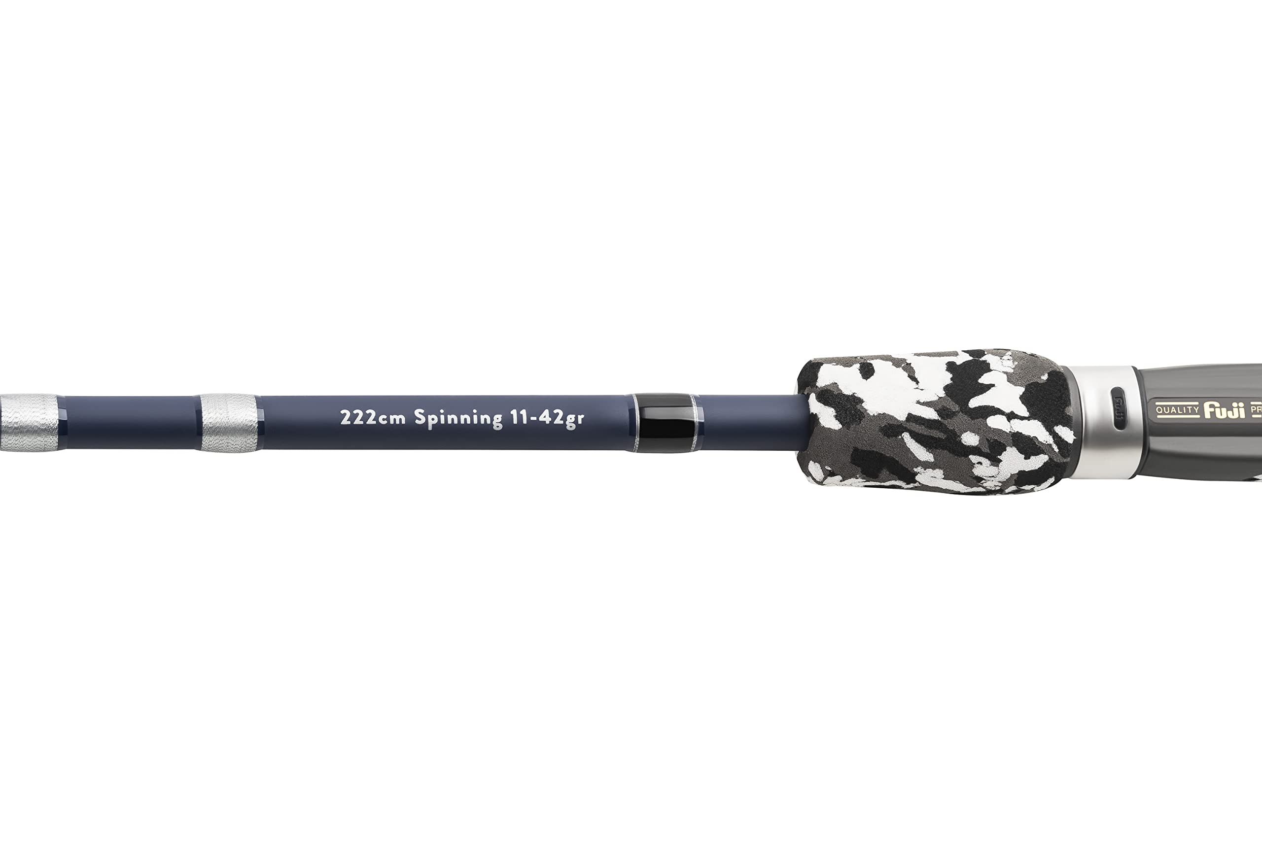 FISHN Wędka wędkarska z Fuji® Heavy Duty Real Seat - wędka spinningowa - wędka spinningowa - wędka wtykowa - bezpośrednie przenoszenie siły podczas łowienia ryb drapieżnych