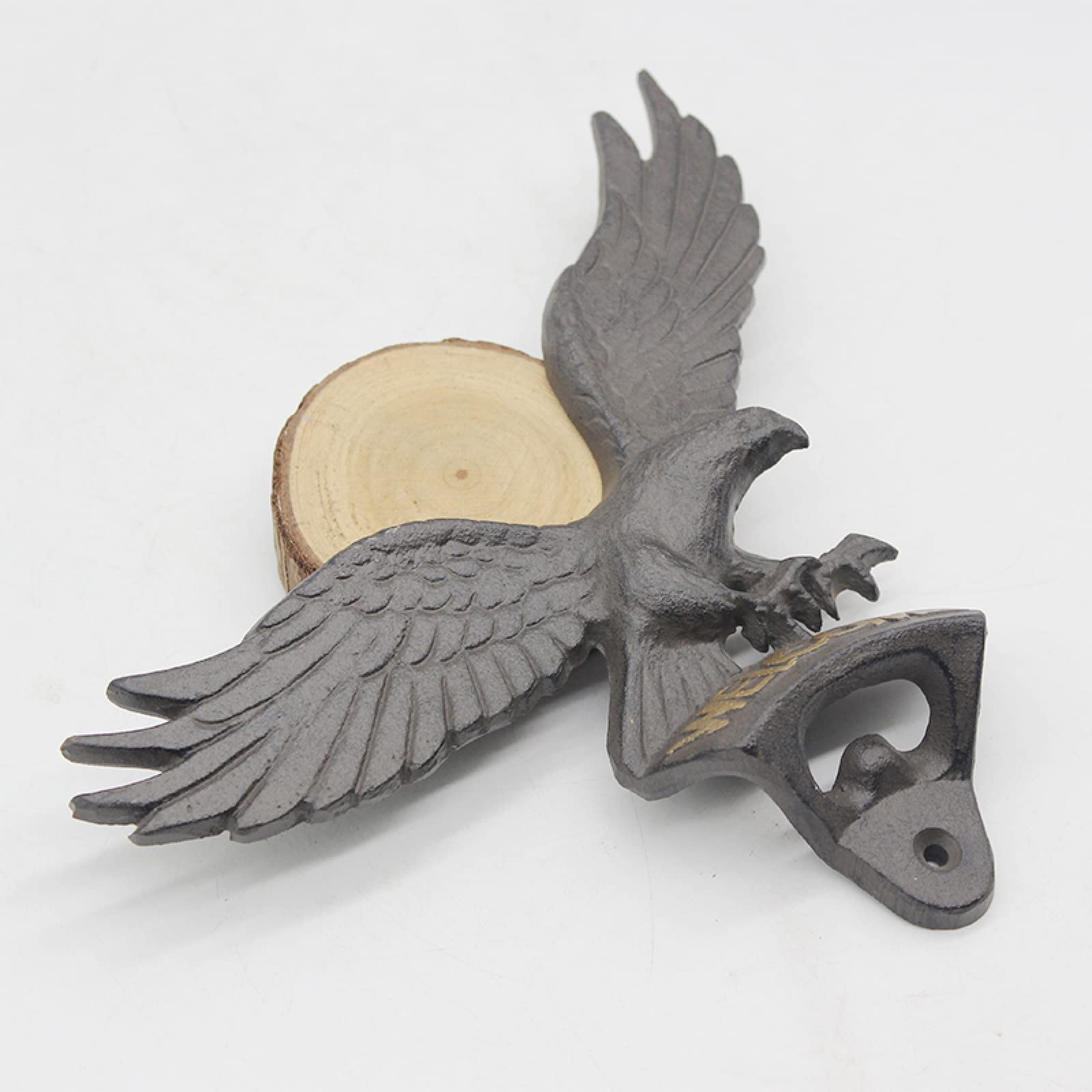 Apribottiglie aquila in ferro battuto in ghisa in stile europeo Apribottiglie a parete Apribottiglie retrò creativo
