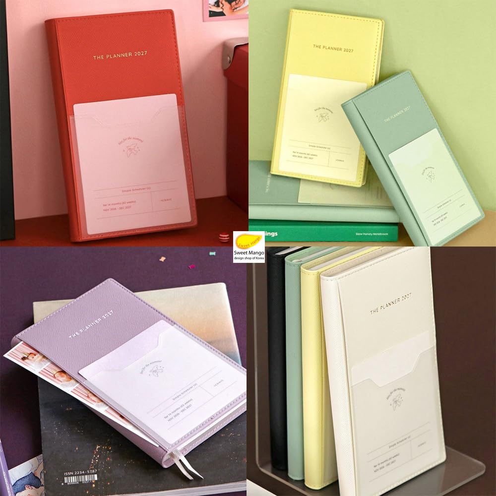 Amazon.co.jp: 韓国 2027年 THE PLANNER S 1年 スケジュール帳 ミニ