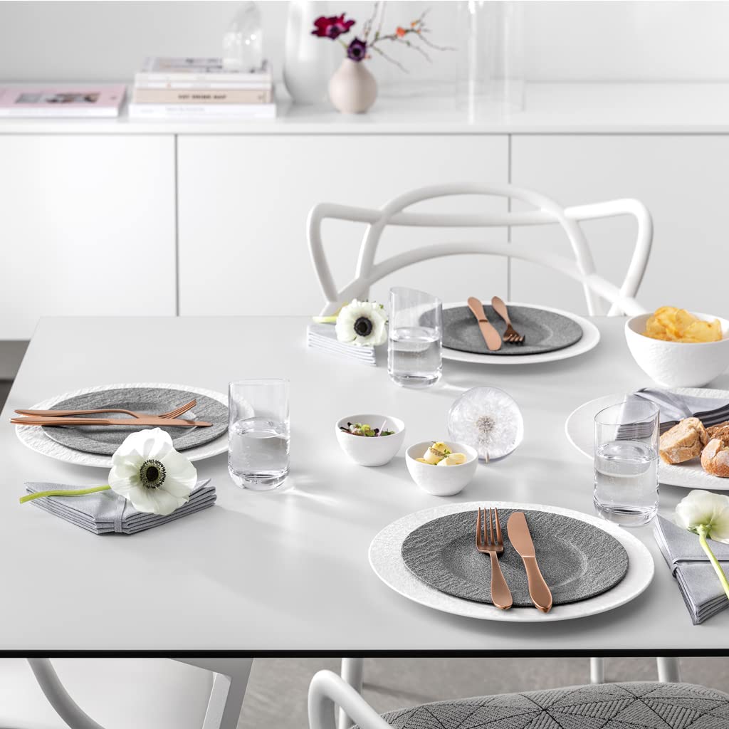 Villeroy & Boch - Manufacture Besteckset 20tlg. Gold, Besteck, Tafelbesteck, Besteck Set 6 Personen, Edelstahl