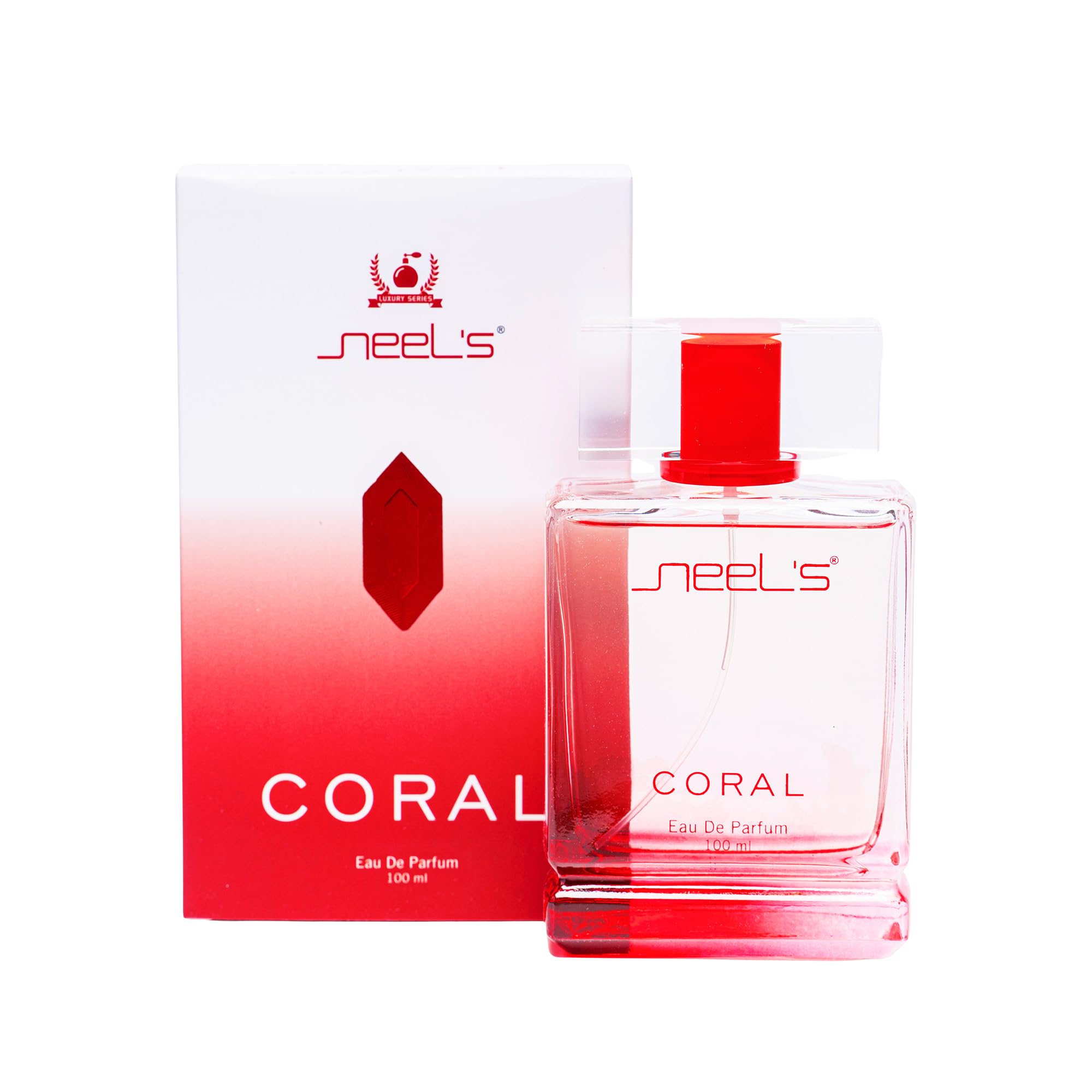 - Neel's Premium Coral Perfume | Eau de Parfum for Men & Women | Long Lasting Unisex Fragrance | 100 ml