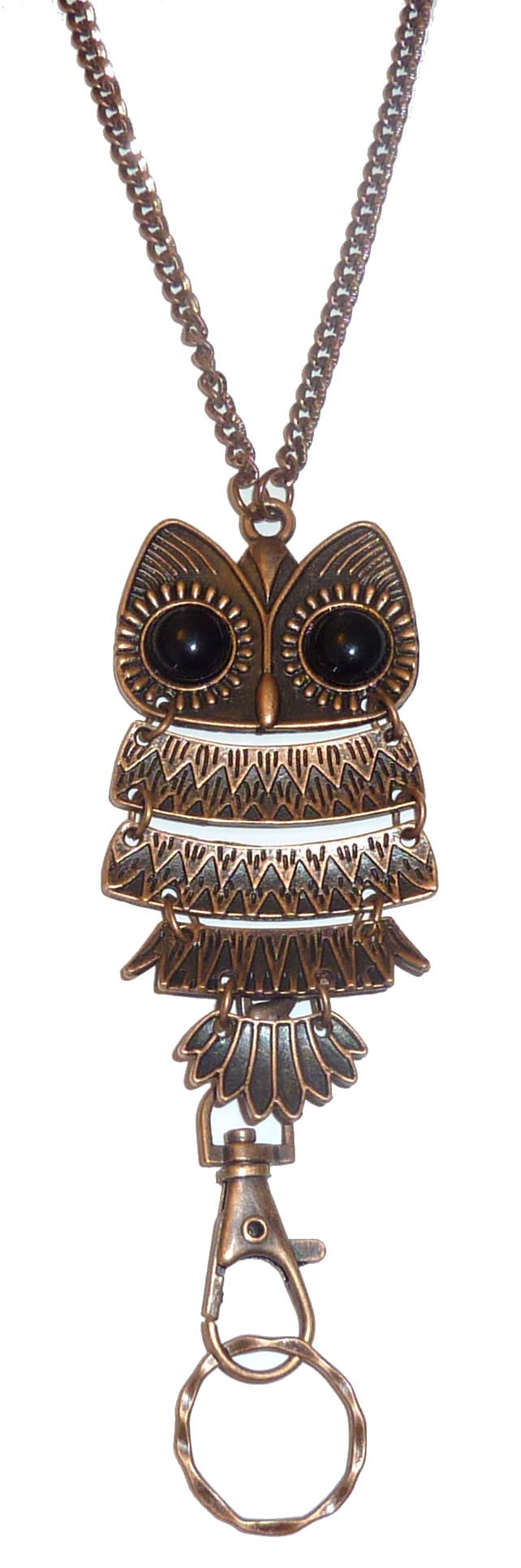 Women's Lanyard Strong Stainless Steel Chain, Trendy ID Badge Card Holder Teacher Cruise Keys Keychain Phone