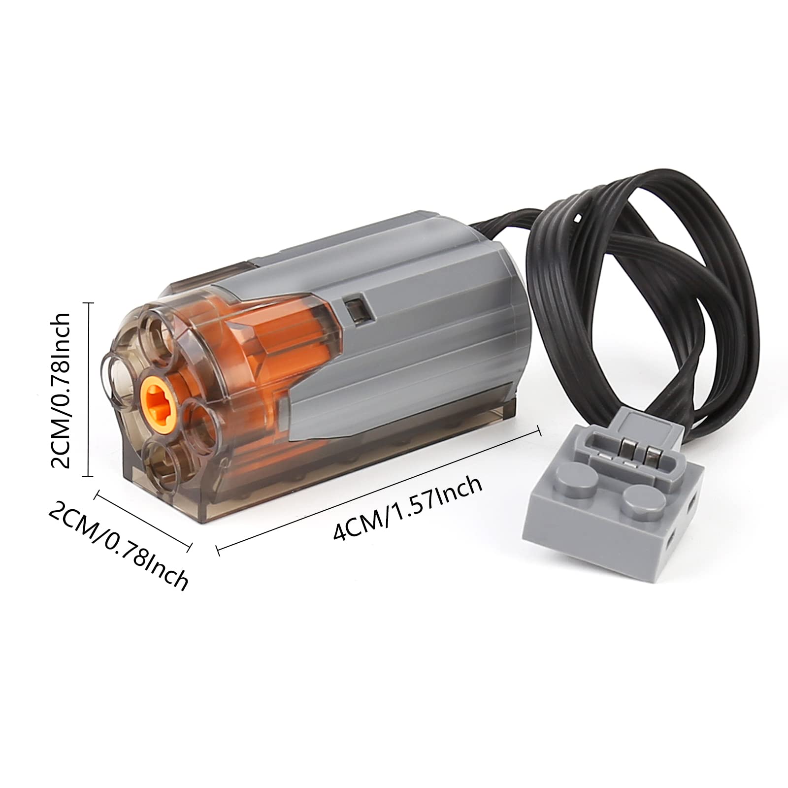 Amazon.com: M0004 M 馬達,電動玩具電源功能馬達,電動積木組,相容於技術,遙控建築組: 玩具和遊戲