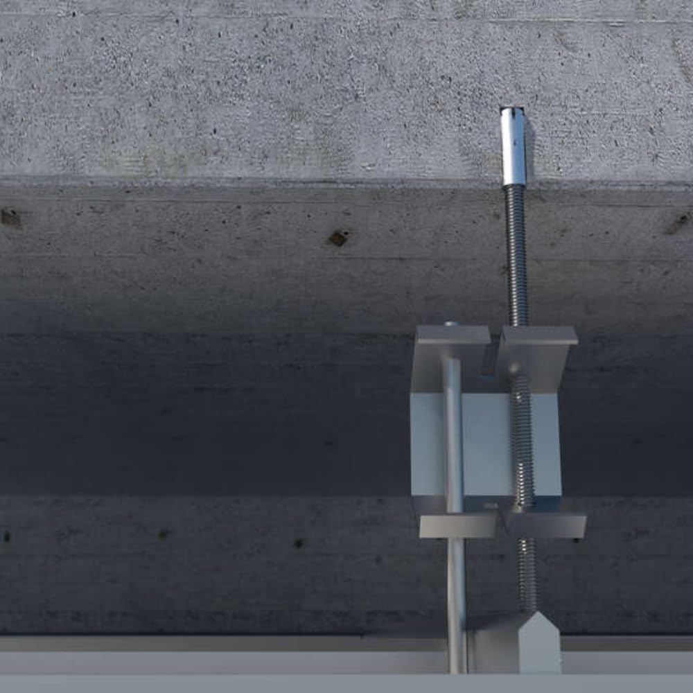 Einschlaganker verzinkt, mit Kragen, M16 x 65 mm Ø20-25 Stück | ETA-Zulassung Schlaganker Metalldübel Beton Dübel Anker Verankerung von Gewindestangen