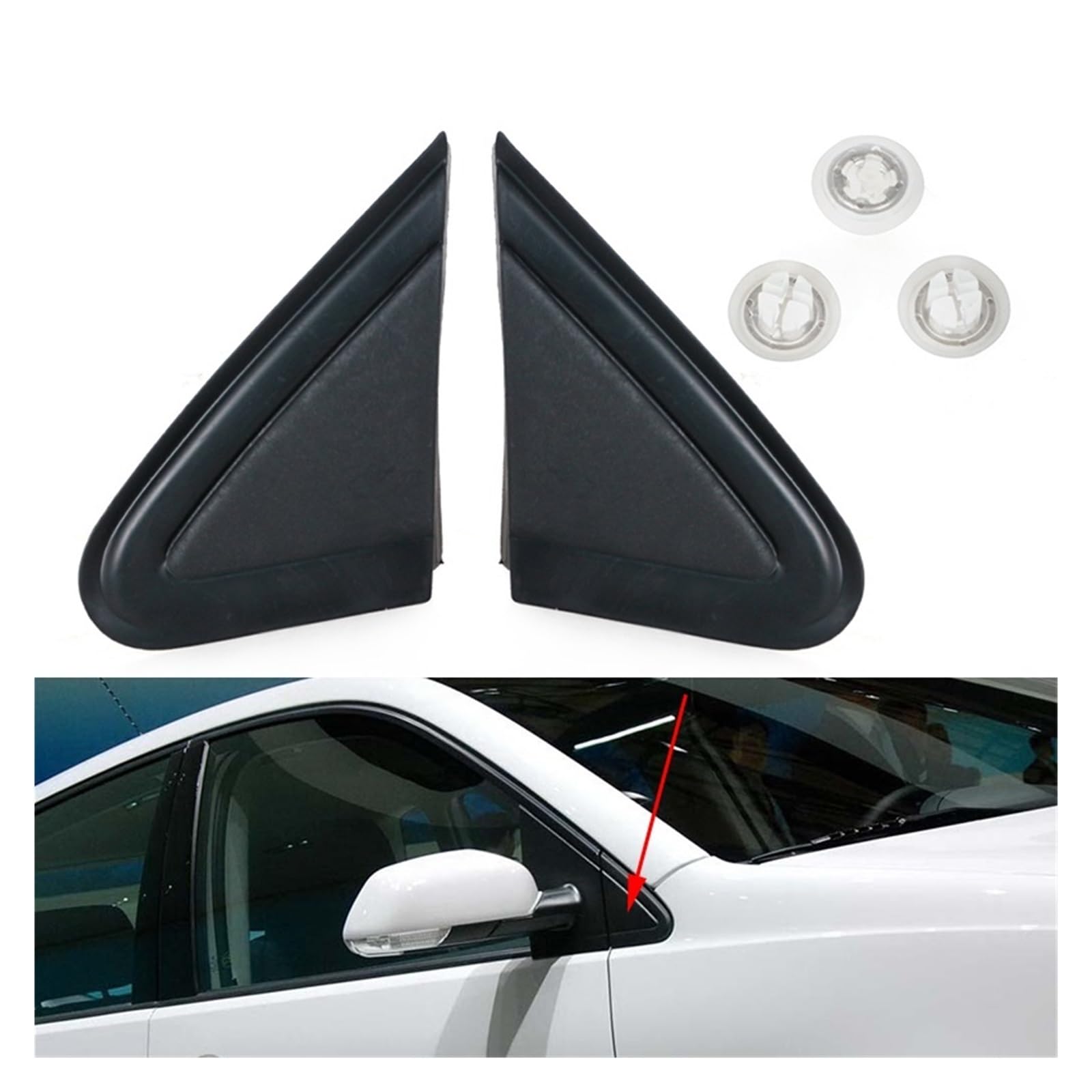 Dla VW, dla POLO, dla 9N3 dla MK4 2006-2010, skrzydłowe drzwi