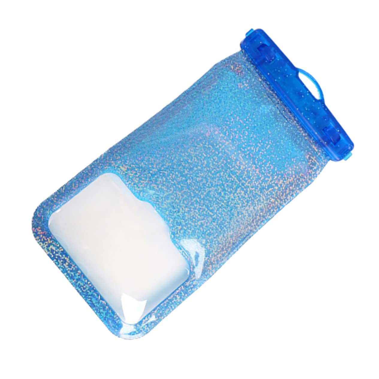 Tofficu 1pc Mobile Waterproof Bag Floating Phone Bag Waterproof Cell Phone Pouch Blue Abs