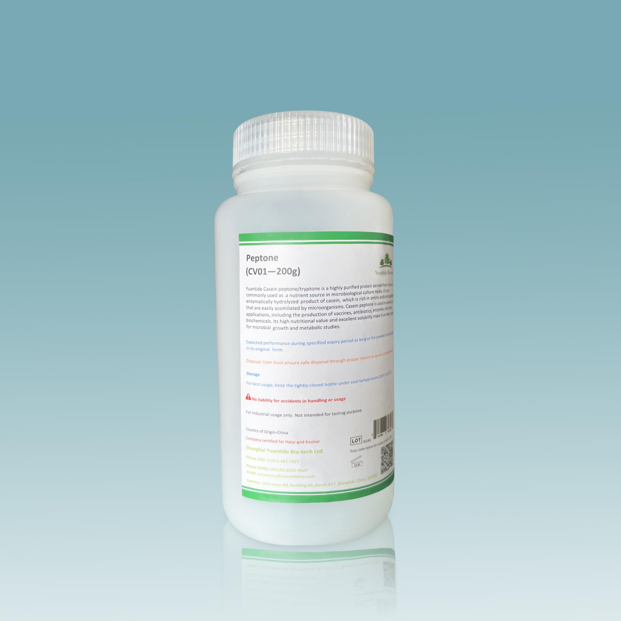 Amazon.com: Yuantide Bio Casein Peptone/Tryptone 200g : Health & Household