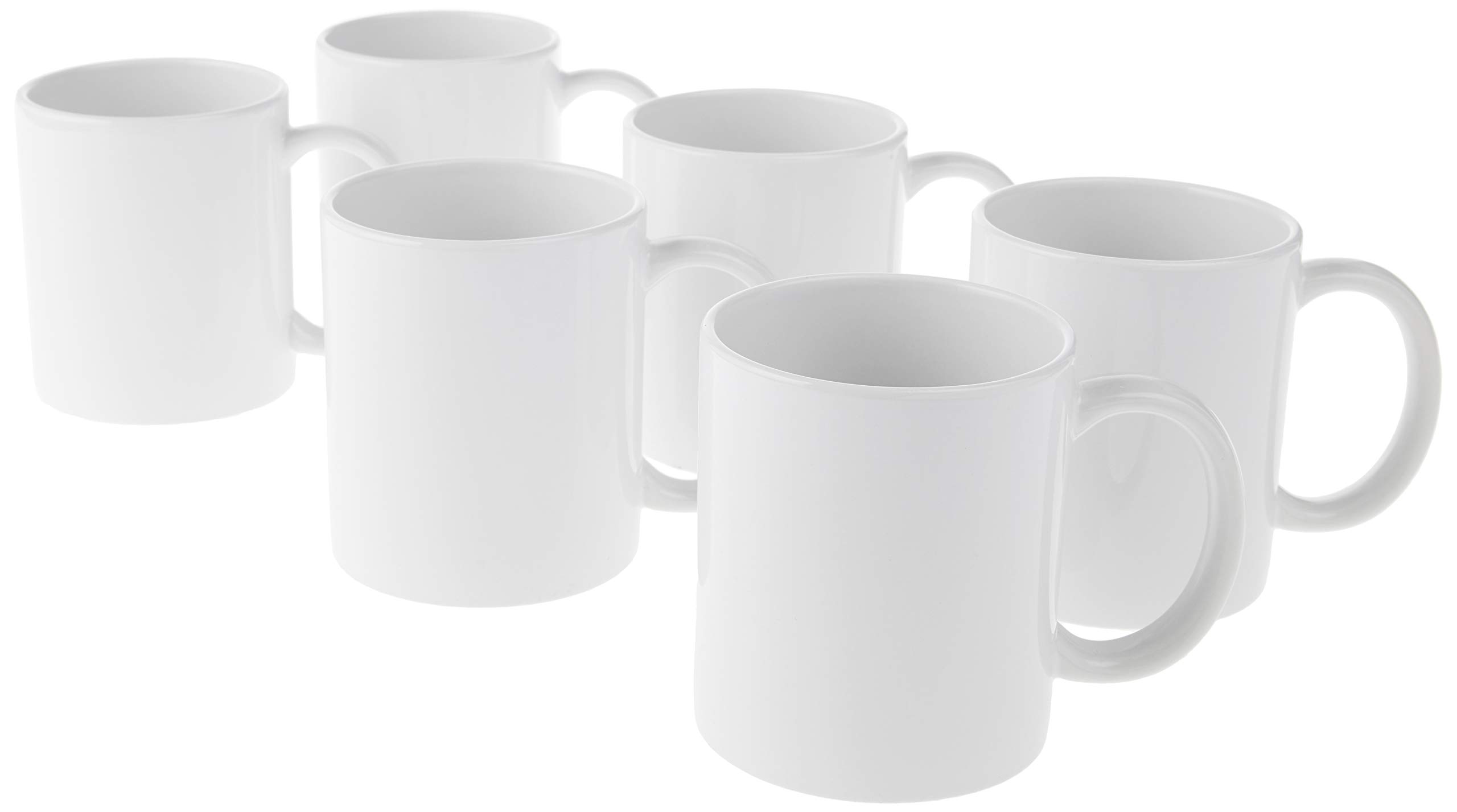 Cricut Beveled Blank Mug, CeramicCoated, Dishwasher & Microwave Safe