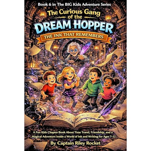 The Curious Gang of the Dream Hopper - The Ink That Remembers Audiolibro Por Captain Riley Rocket arte de portada