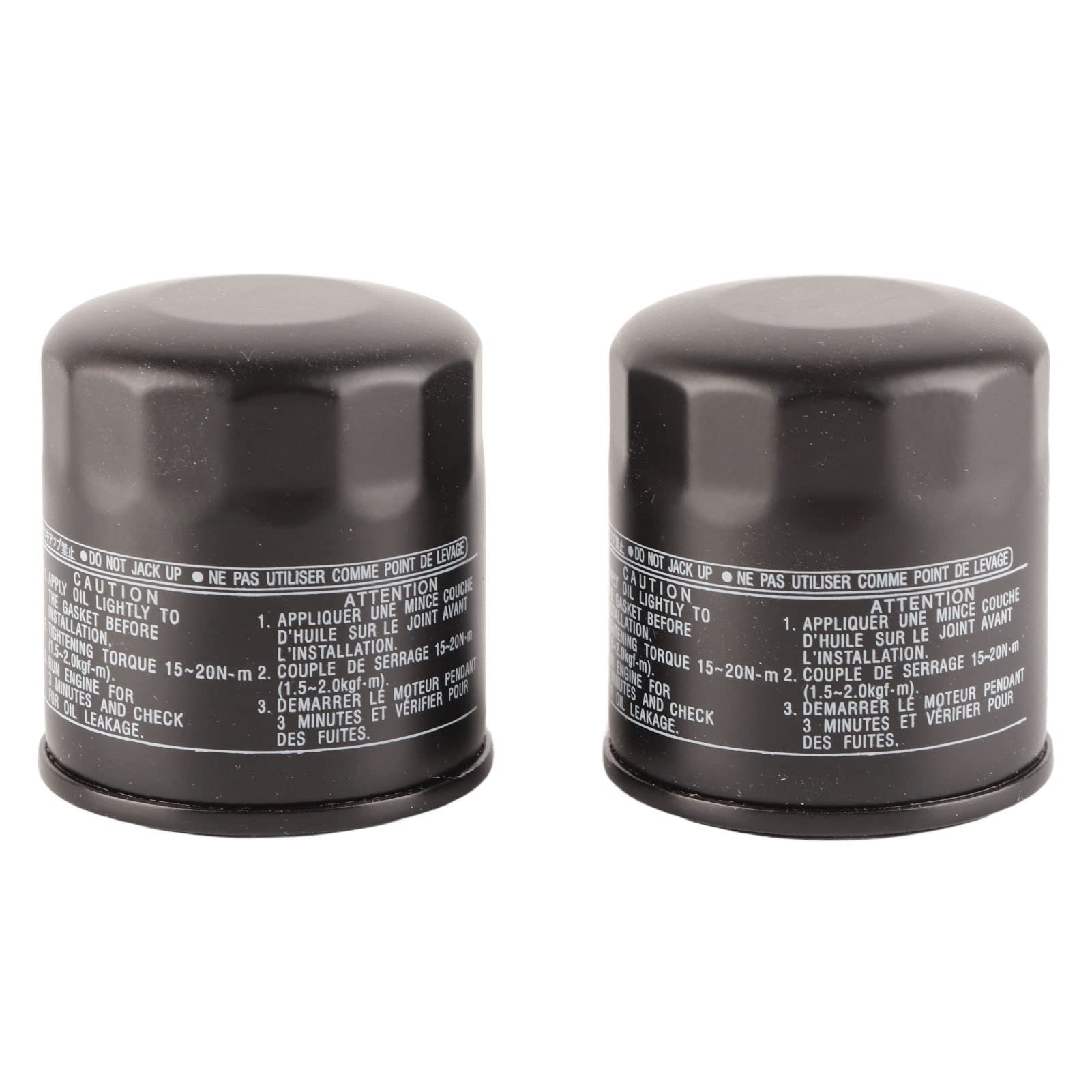 Nettoyant à Huile, Facile à Installer 5GH 13440 20 00 2PCS Surface Lisse Noire pour Moto