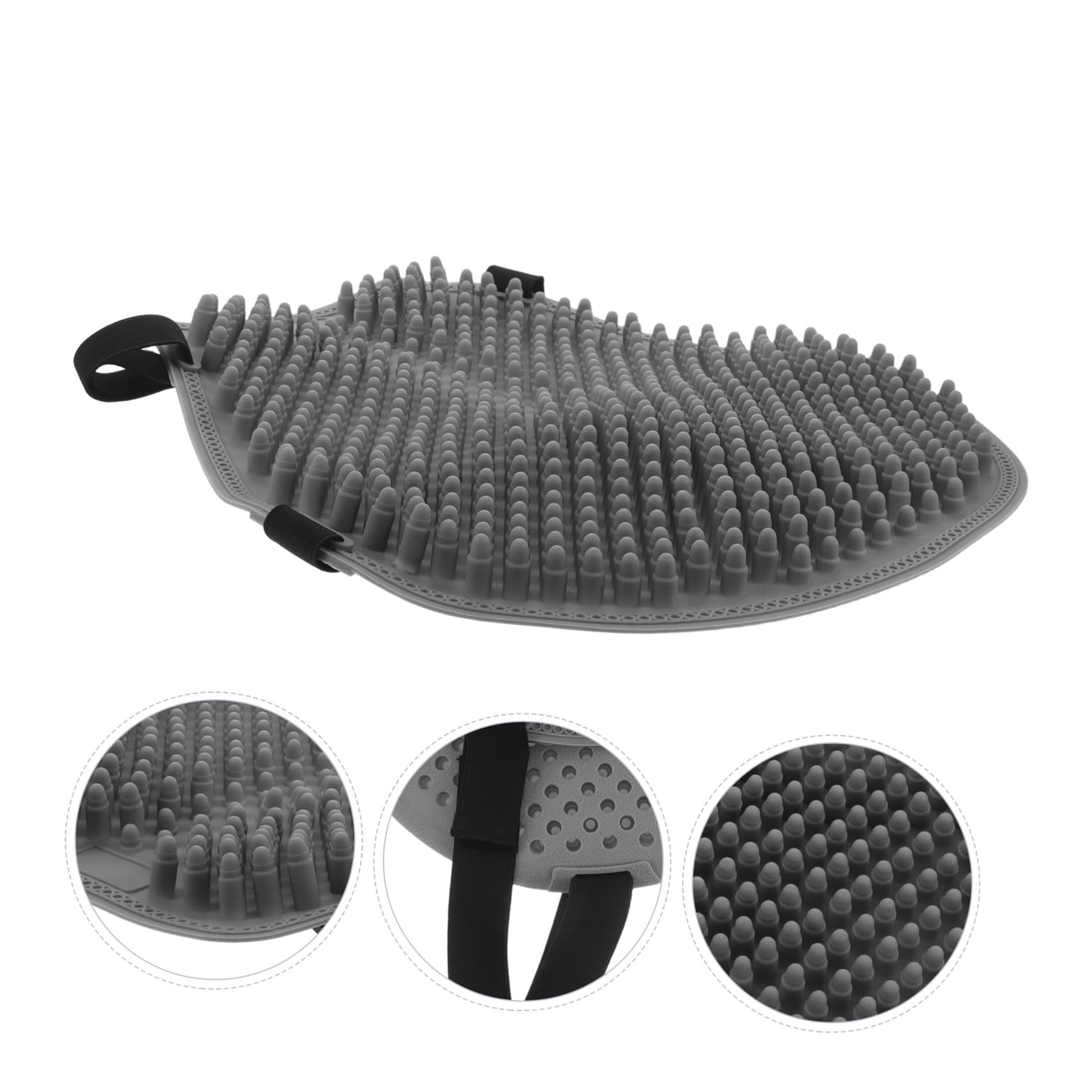 Coprisella in Silicone Traspirante per Moto Cuscino Sedile Antiscivolo in Gel Ammortizzazione Ergonomica e Protezione Solare per Viaggi Lunghi e Guida Confortevole