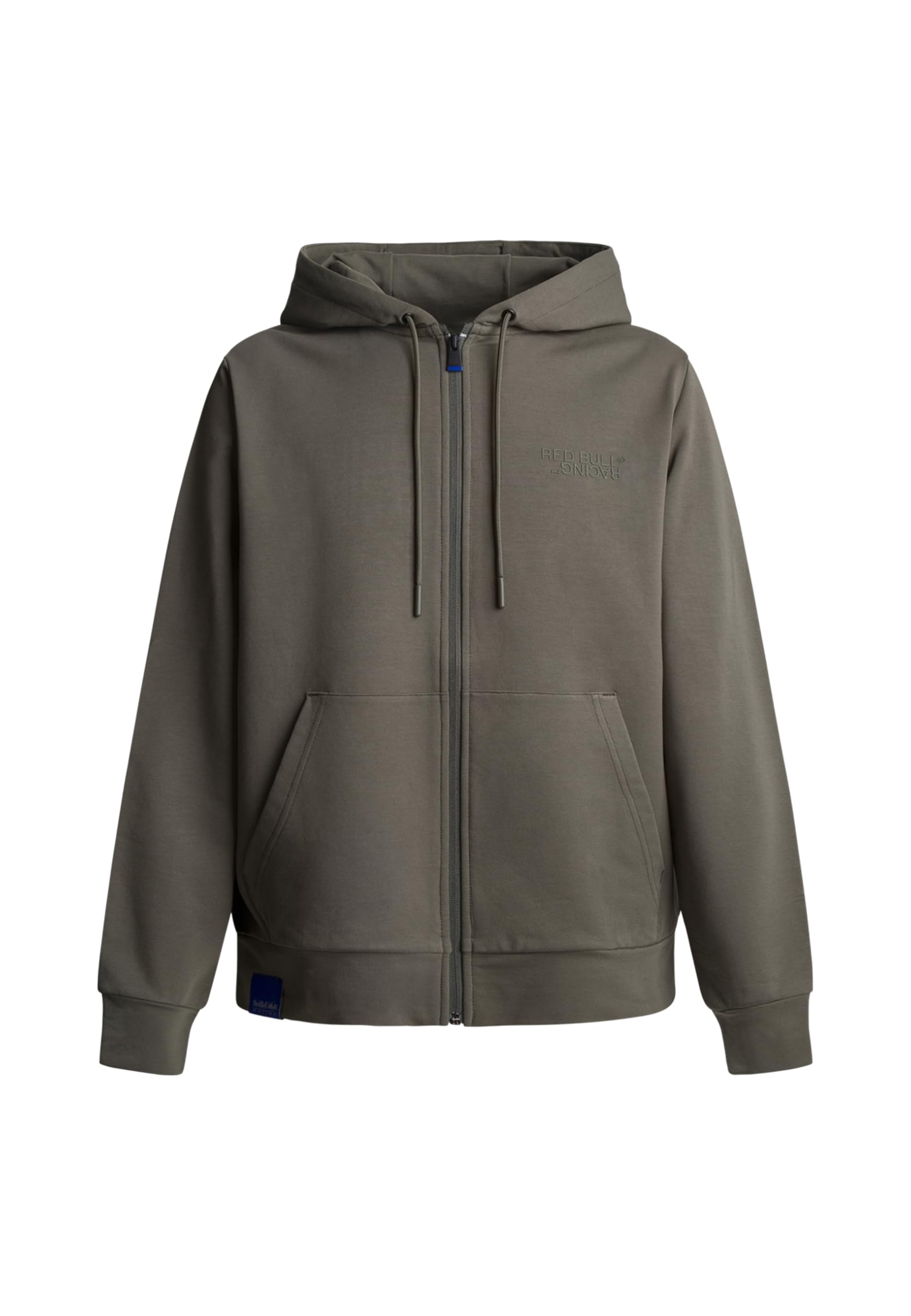 Red Bull Racing X Pepe Jeans Men's RBR ZIP LOGO HOODY Sweatshirt, Green (REGENT GREEN), M