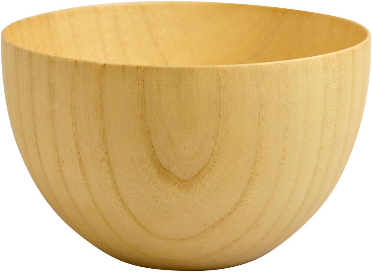 Amazon.co.jp お椀 食洗機対応 木製 汁椀 ナノテックコーティング 椀 ウッド ナチュラル ボウル 訳あり (マルチボウル