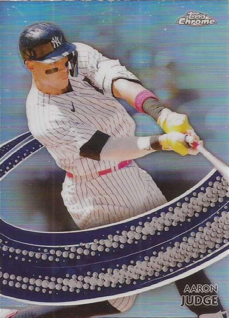 2024 Topps Chrome Strokes Refractor Baseball S5 Aaron