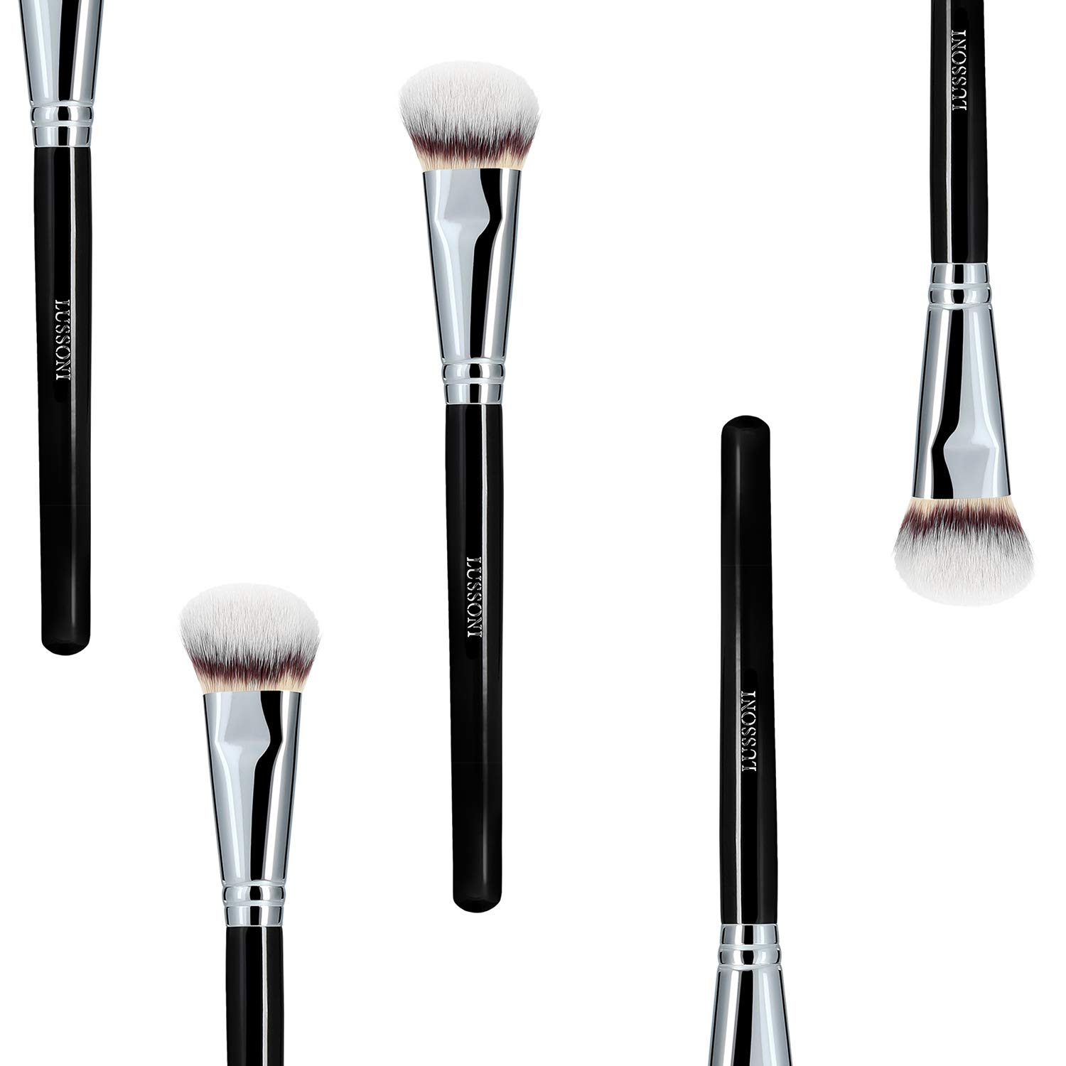 TB TOOLS FOR BEAUTY LUSSONI 100 Series Professional Makeup Brushes for Foundation Concealer - Image 3