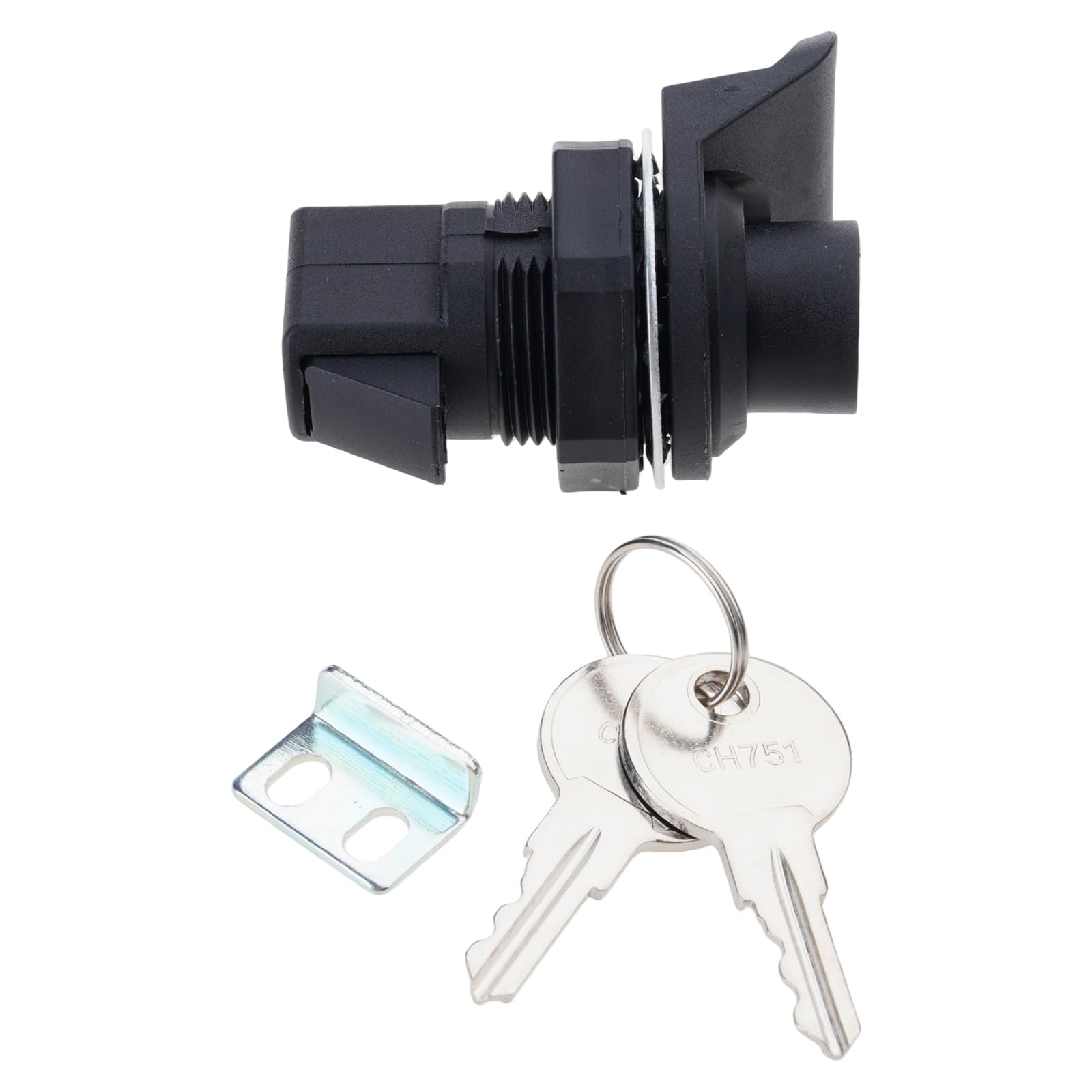 CUNZJIA Push Button Latches with Smooth Locking Mechanism Waterproof Cabinet Camera for Camping Trailer Cabinet Door