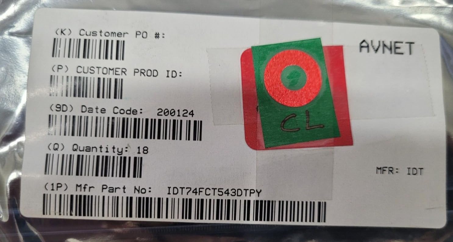 (1 PC) IDT74FCT543DTPY NTEGRATED Devi