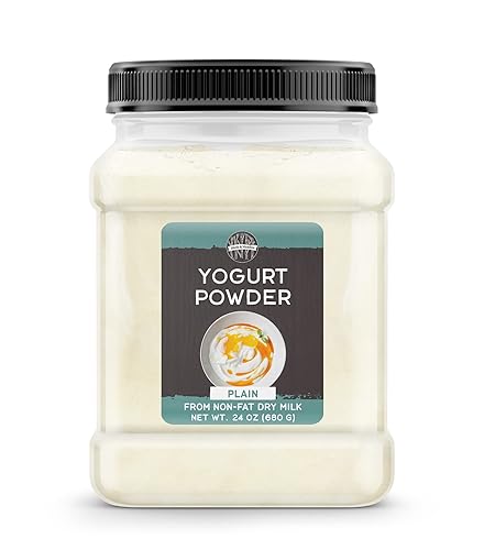 Birch & Meadow Yogur en polvo, 1.5 libras, hecho de leche seca sin grasa, nutritivo Birch & Meadow Yogur en polvo, 1.5 libras, hecho de leche seca sin grasa, nutritivo