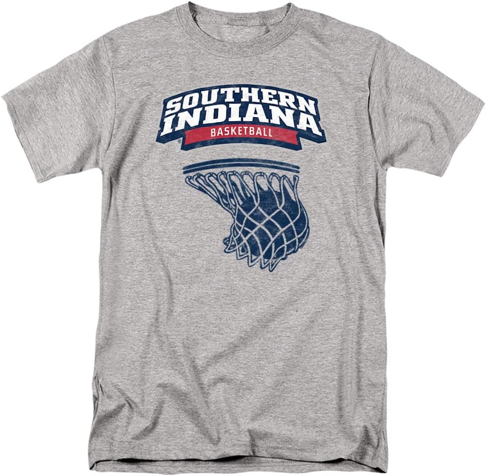 University of Southern Indiana Official Basketball Hoop Unisex Adult T Shirt