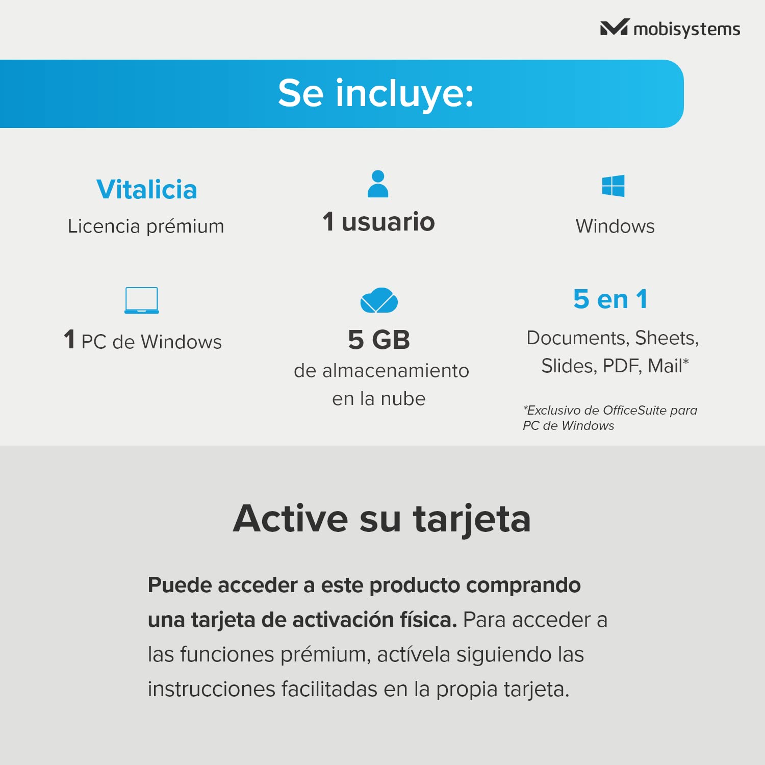 OfficeSuite Home & Business Licencia de Por Vida para Windows