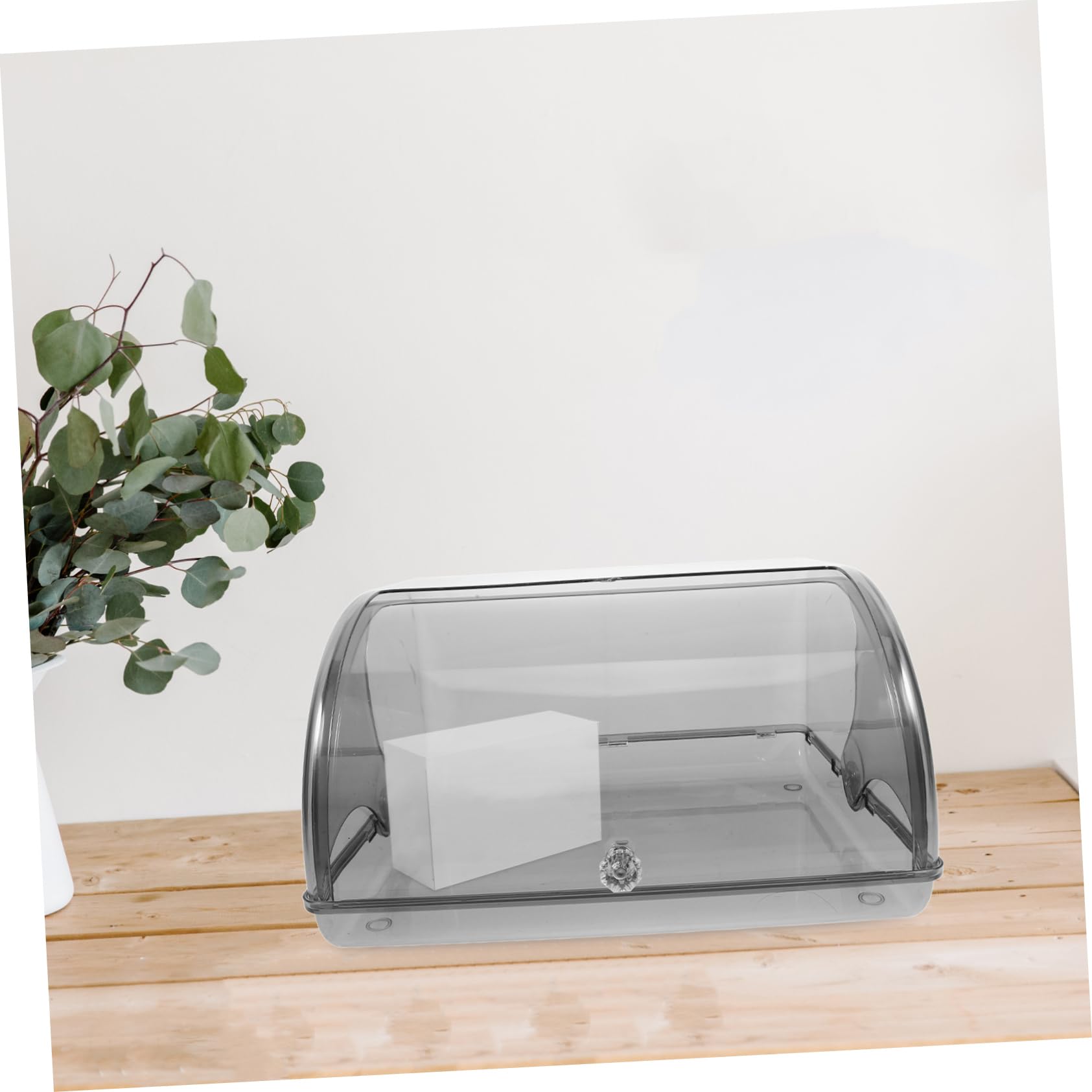 Amosfun Caja de Almacenamiento Tapa 1 Pieza de Plástico para Mesa