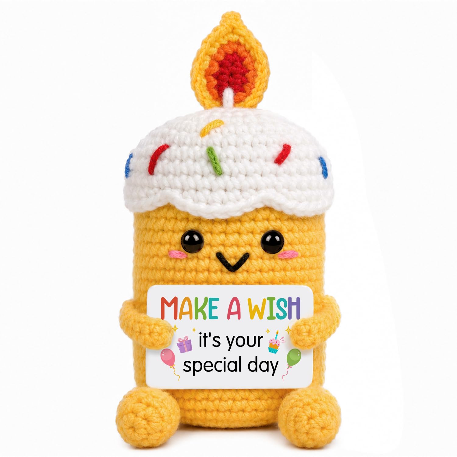 Handmade Emotional Support Crochet Birthday Gifts for Women Men