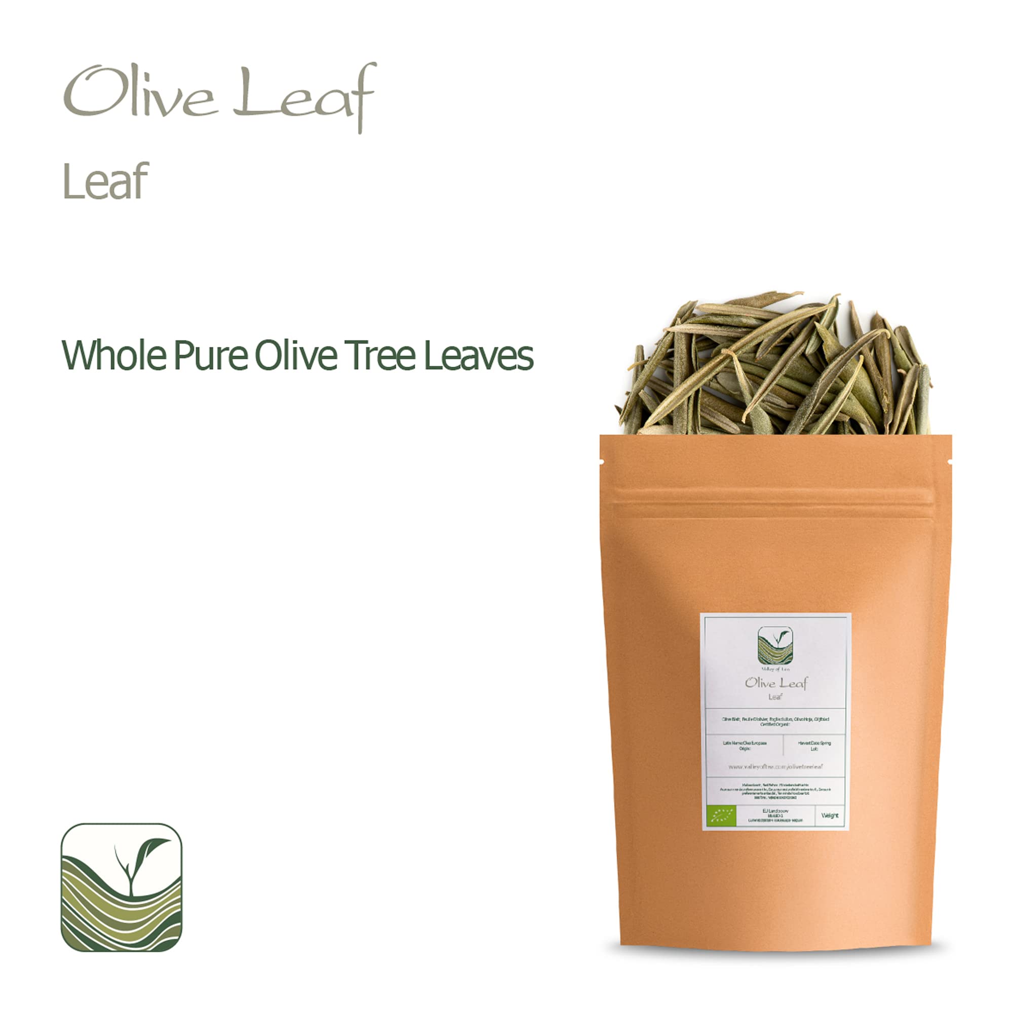 Olive Leaf Tea Organic Greek - Olive Leaves Dried