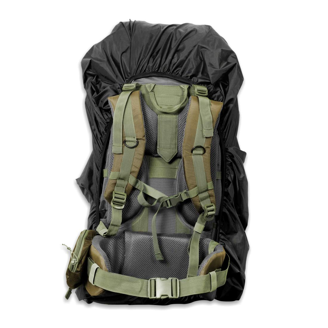 Tripole Rain Cover for Backpack & Rucksack (Black, 50-75)