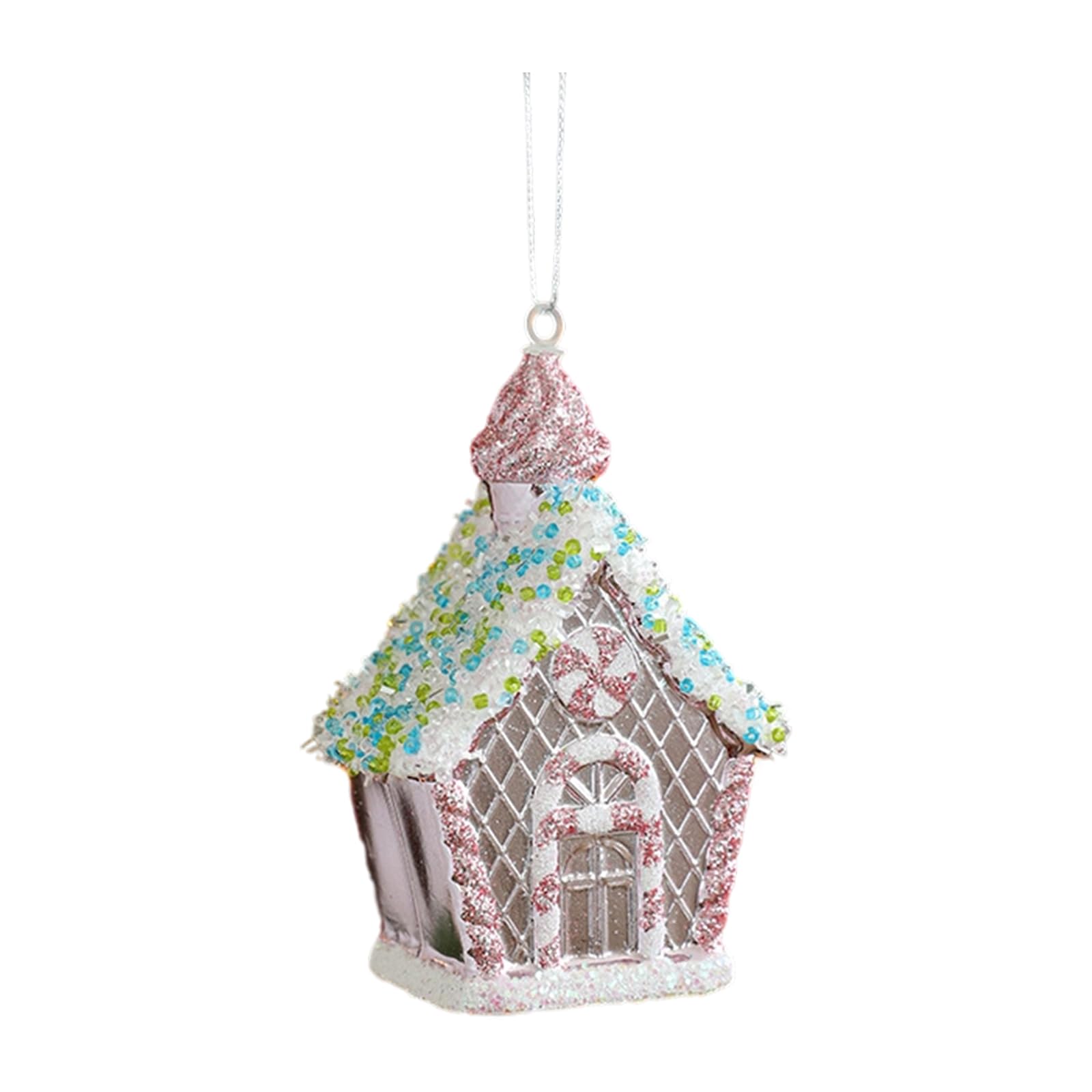 Tsophreniq Glittering Metallic Christmas Baubles Shatterproof Holiday Tree Hanging Ornament for Christmas Tree Decoration Festival Holiday Decoration