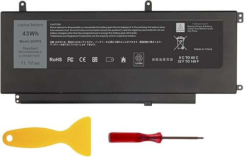 TREE.NB Reemplazo de batería D2VF9 para Dell Inspiron 15 7547 7548 0PXR51 PXR51 11.1V 45Wh