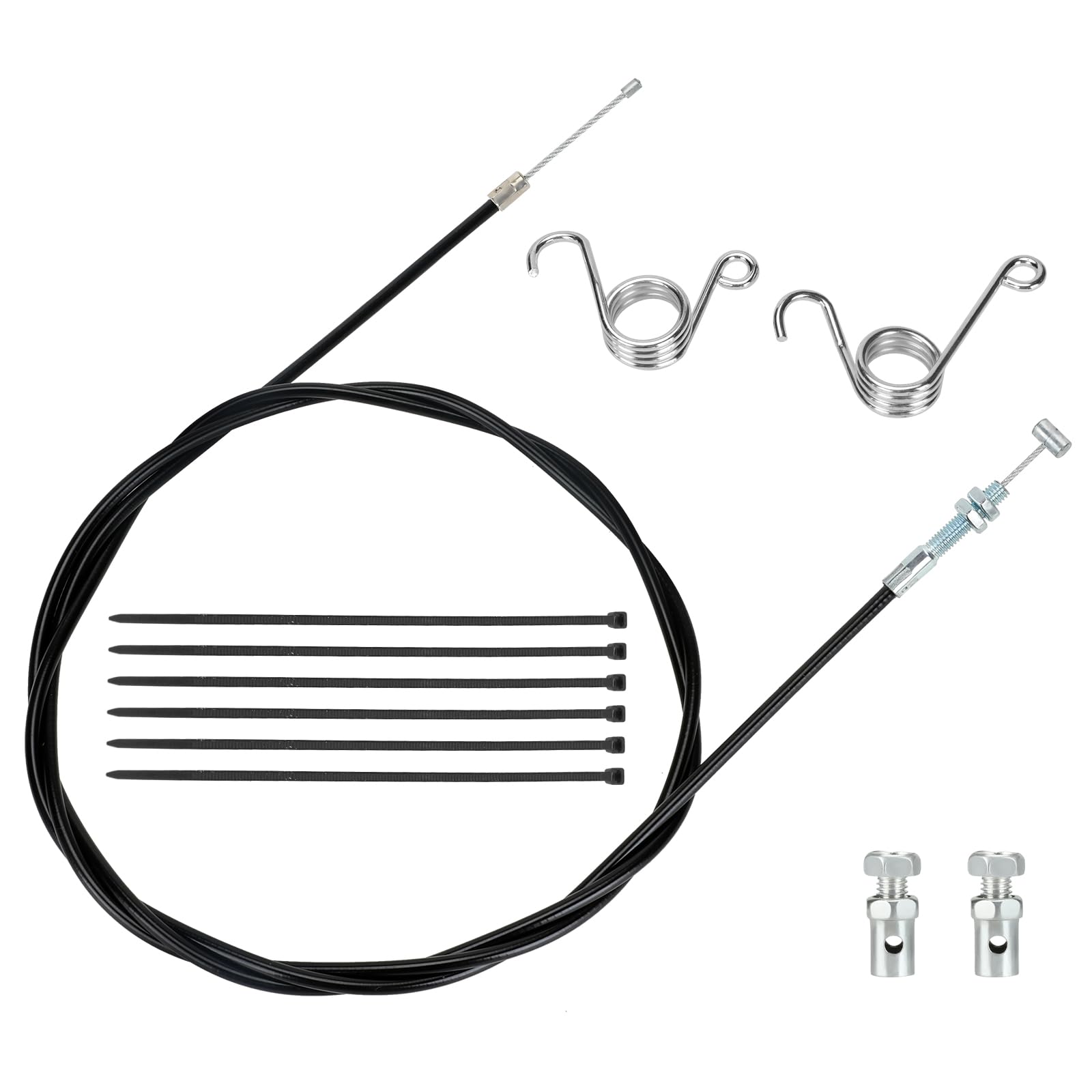 HIAORS 75 inch Universal Straight Throttle Cable Compatible with 90cc 110cc 125cc 150cc 200cc 250cc Kandi Yerf Dog Go Kart Mini Bike Gas Scooter Pit Dirt Bike Buggy Motorcycle Accessories Parts