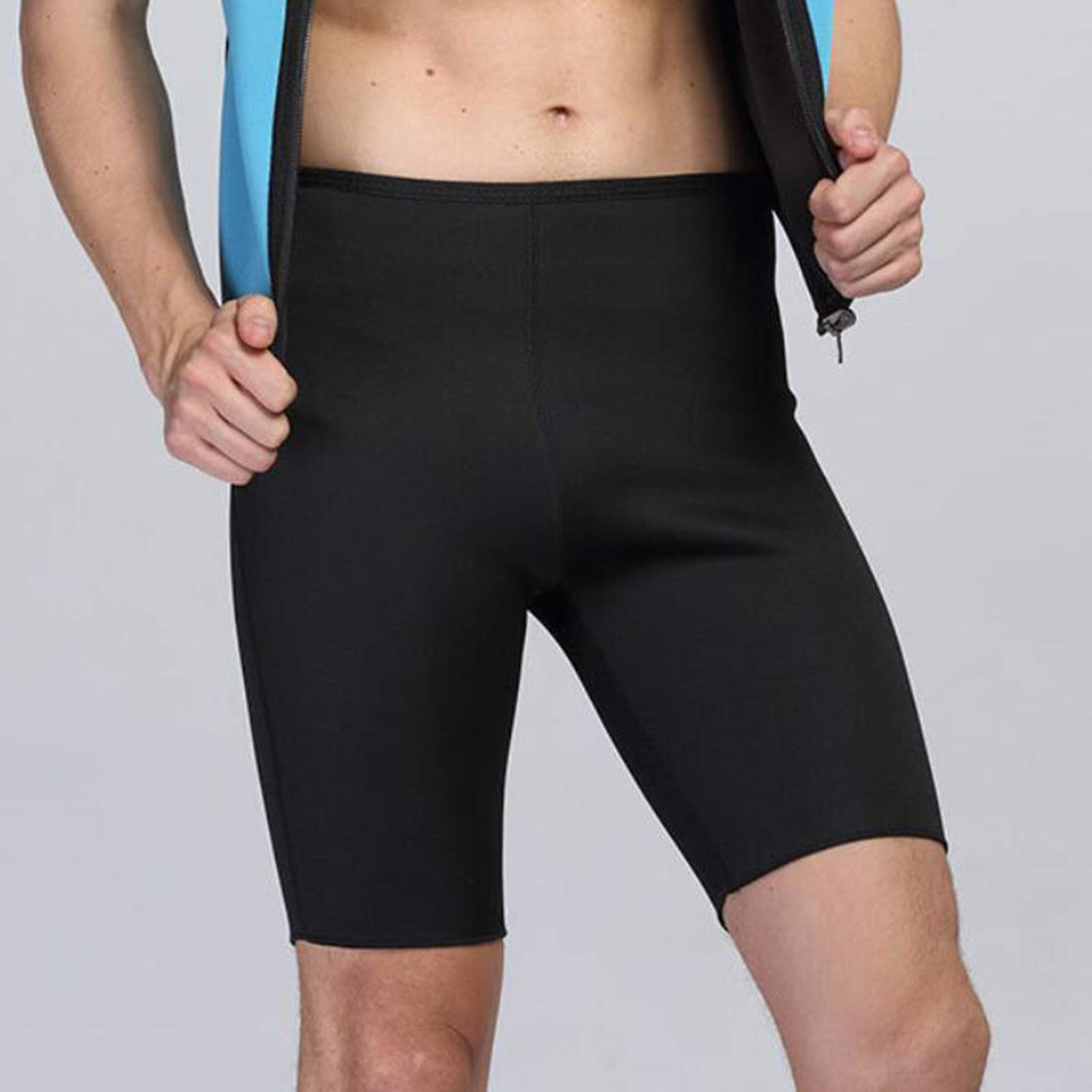 Hommes Combinaisons Pantalons Shorts 3mm Néoprène Kayak Voile Canoë-Kayak Piscine Pantalon pour Exercice Fitness Workout Body Building - XXL