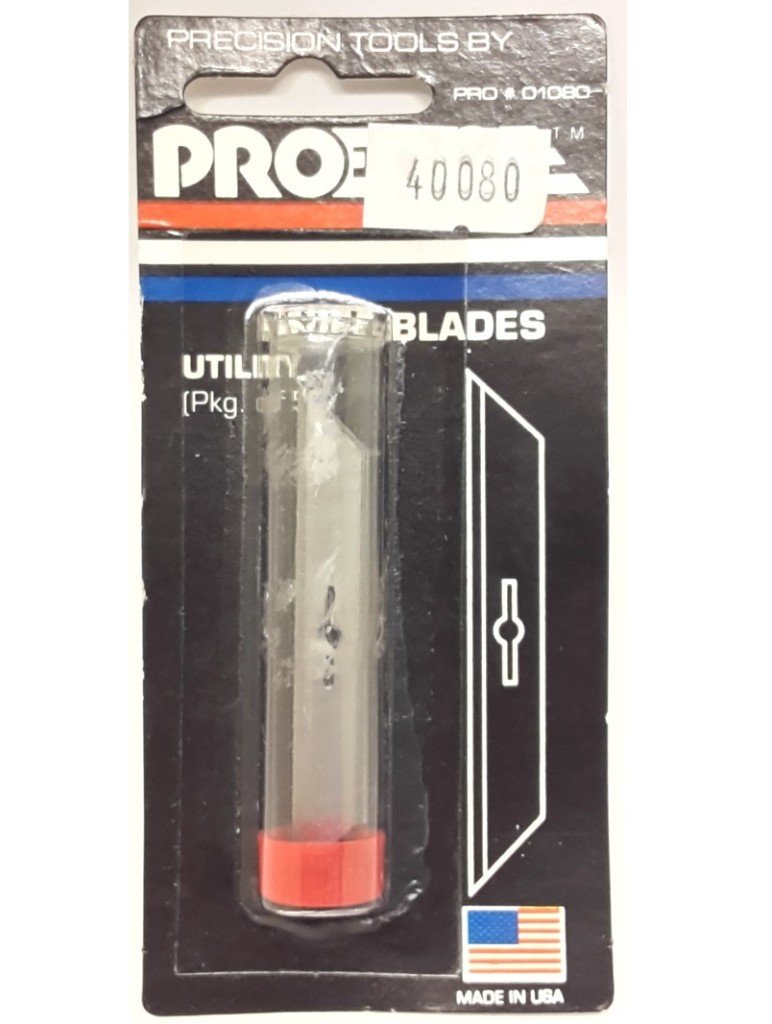 5 Blades X PRECISION CUTTING KNIFE BLADE PRECISION TOOL 40080 PROEDGE PRO 01080