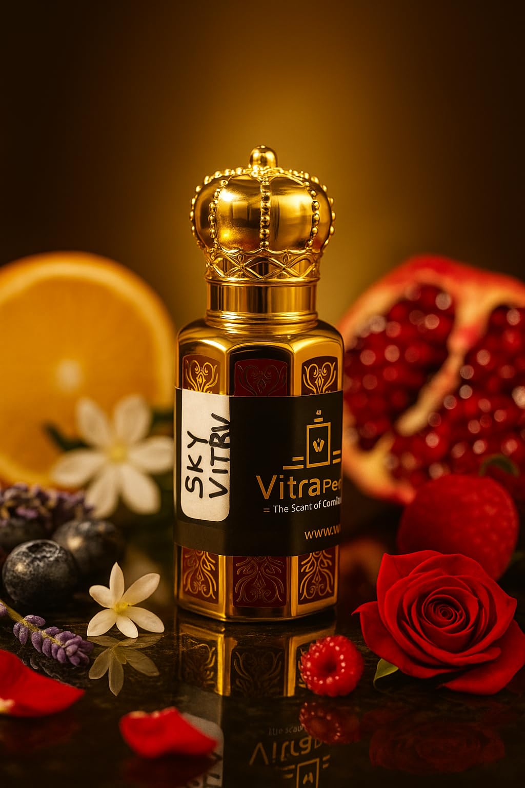 Strong and Long Lasting Fresh SKY VITRA Premium Fragrance attar for Men and Women Crafted to Evoke Confidence, Elegance, and Timeless Sophistication (12 ML) 3