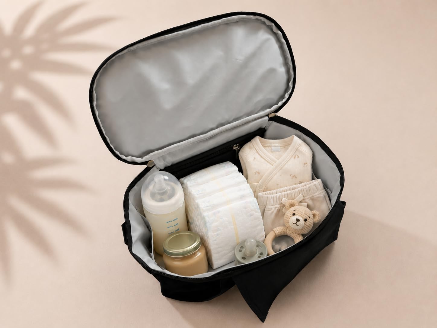 Buggy Organizer Tasche – Kinderwagen Tasche Organizer universal mit Getränkehalter, Handytasche & Schultergurt