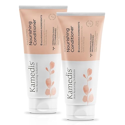 KAMEDIS Acondicionador nutritivo para el cuero cabelludo. Hidratante intenso para cabello seco o dañado y cuero cabelludo sensible. Contiene manteca