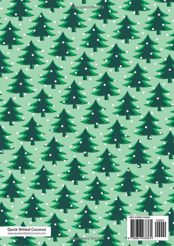 Christmas Tree Notebook - A4: (Light Green Edition) Fun notebook 192 lined pages (A4 / 8.27x11.69 inches / 21x29.7cm) - Image 2