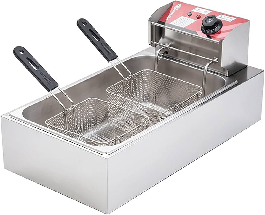 ディープフライヤー Amazon.co.jp: ディープフライヤー 業務用フライヤー 12L x 2