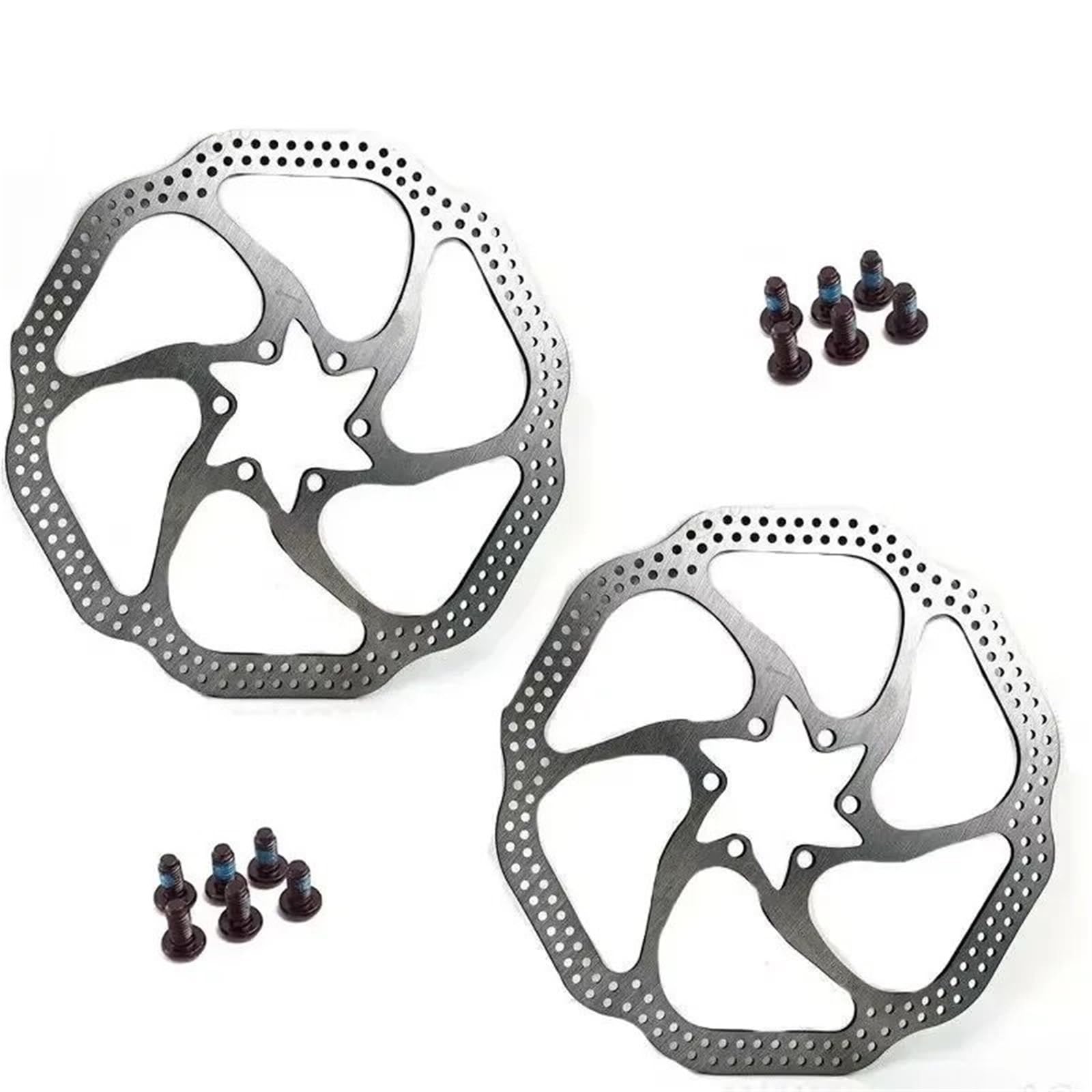 Rotor de Freno HS1 de 160mm y 180mm, Rotor de Bicicleta de montaña, 6 Blots, Disco de Rotor de Freno de Bicicleta Apto para Sram y Shimano