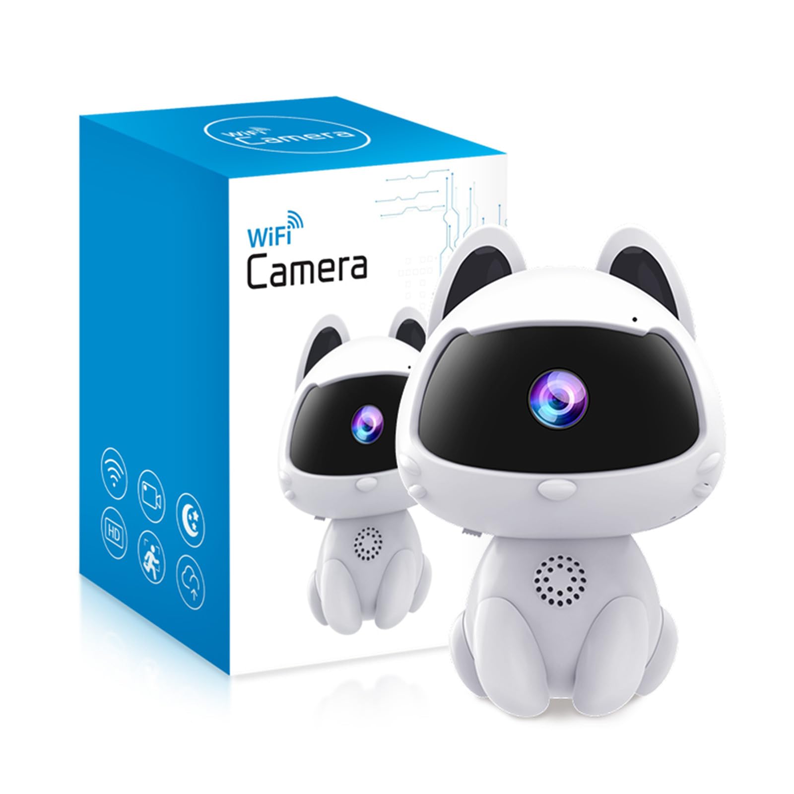 Amazon.co.jp: Rettruミニカメラ、 ペットカメラ 、ワイヤレス監視
