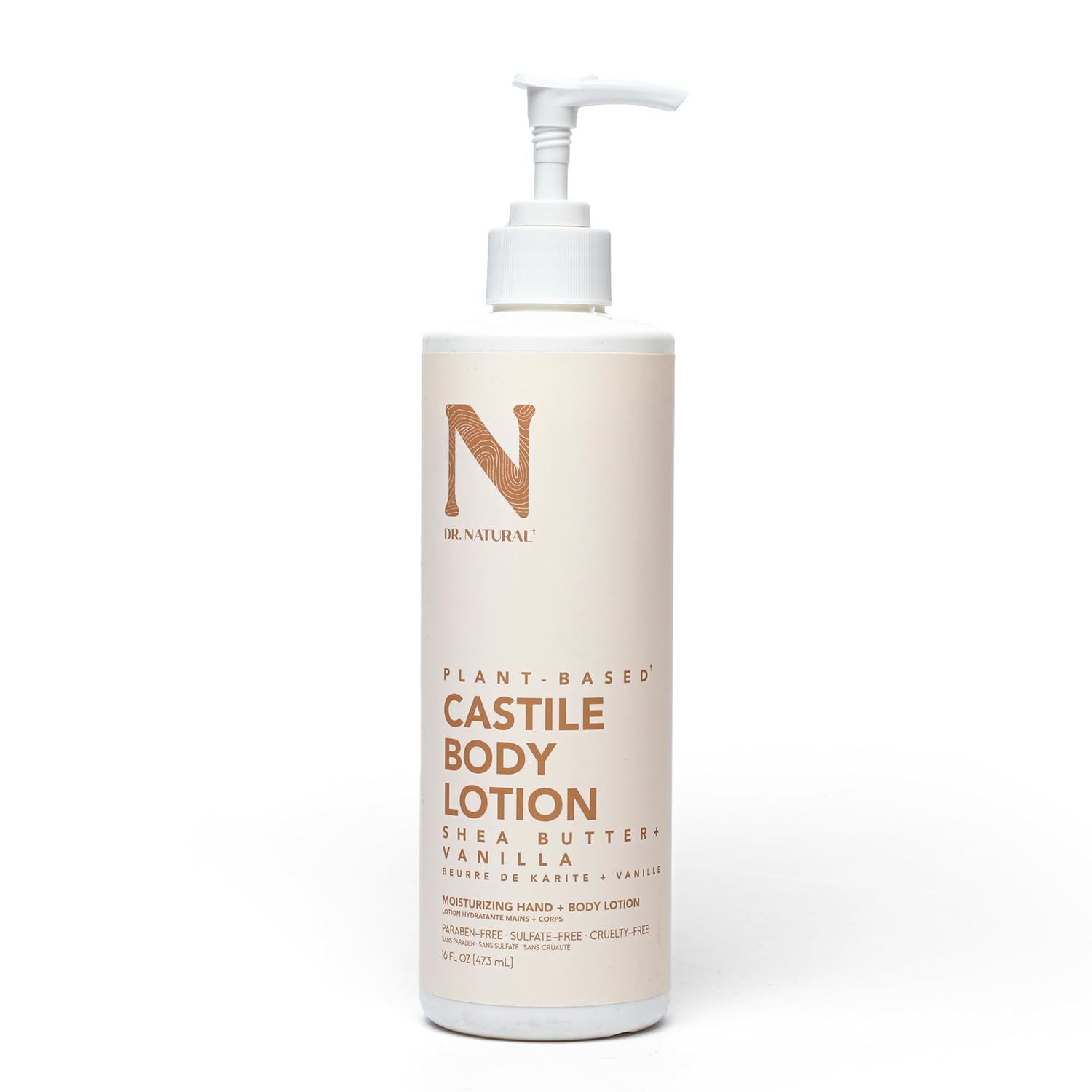 Dr. Natural Castile Body Lotion, Shea Butter, 16 oz – Plant-Based – Paraben-Free, Sulfate-Free, Cruelty-Free – Made with Organic Shea Butter – Non-Greasy – Body Lotion for Dry Skin Dr. Natural Castile Body Lotion, Shea Butter, 16 oz – Plant-Based – Paraben-Free, Sulfate-Free, Cruelty-Free – Made with Organic Shea Butter – Non-Greasy – Body Lotion for Dry Skin