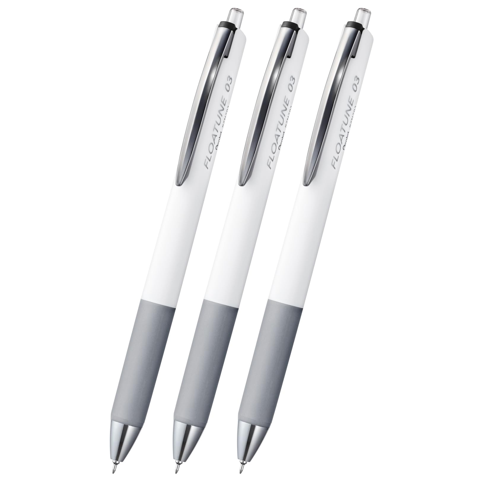 Amazon.co.jp: ぺんてる 油性 ボールペン フローチューン 0.3mm 黒 3本