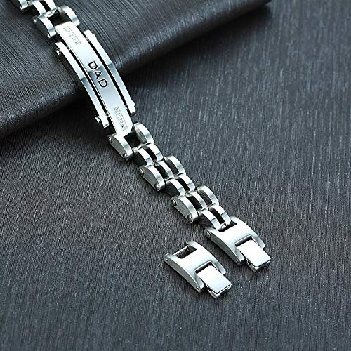 Fashion Forms Chaîne homme en acier inoxydable pendentif larme couleur argenté idéal cadeau pour la saint Valentin, anniversaire, baptême, mariage - Prix pas cher | CI