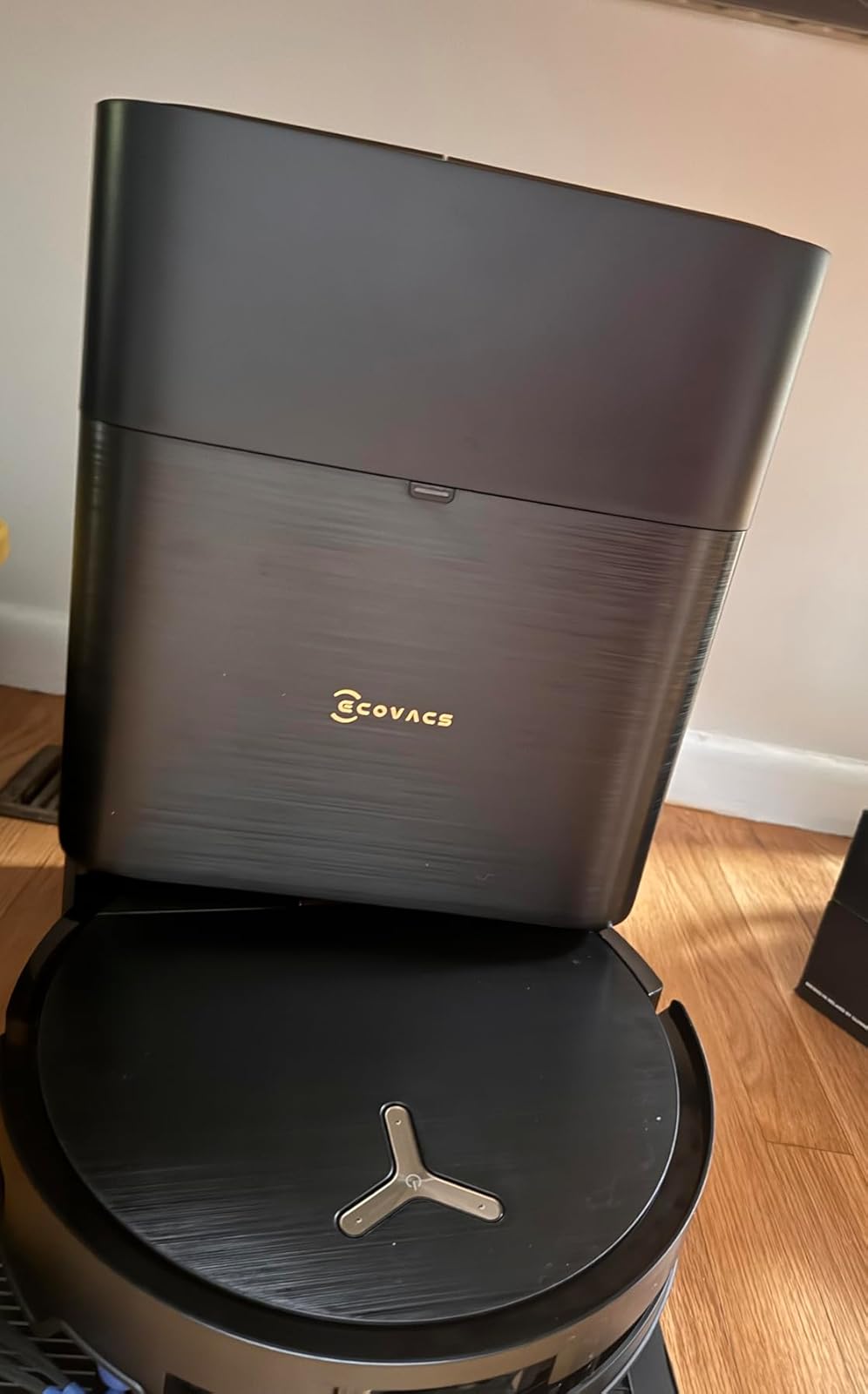 Happy customer with clean floors