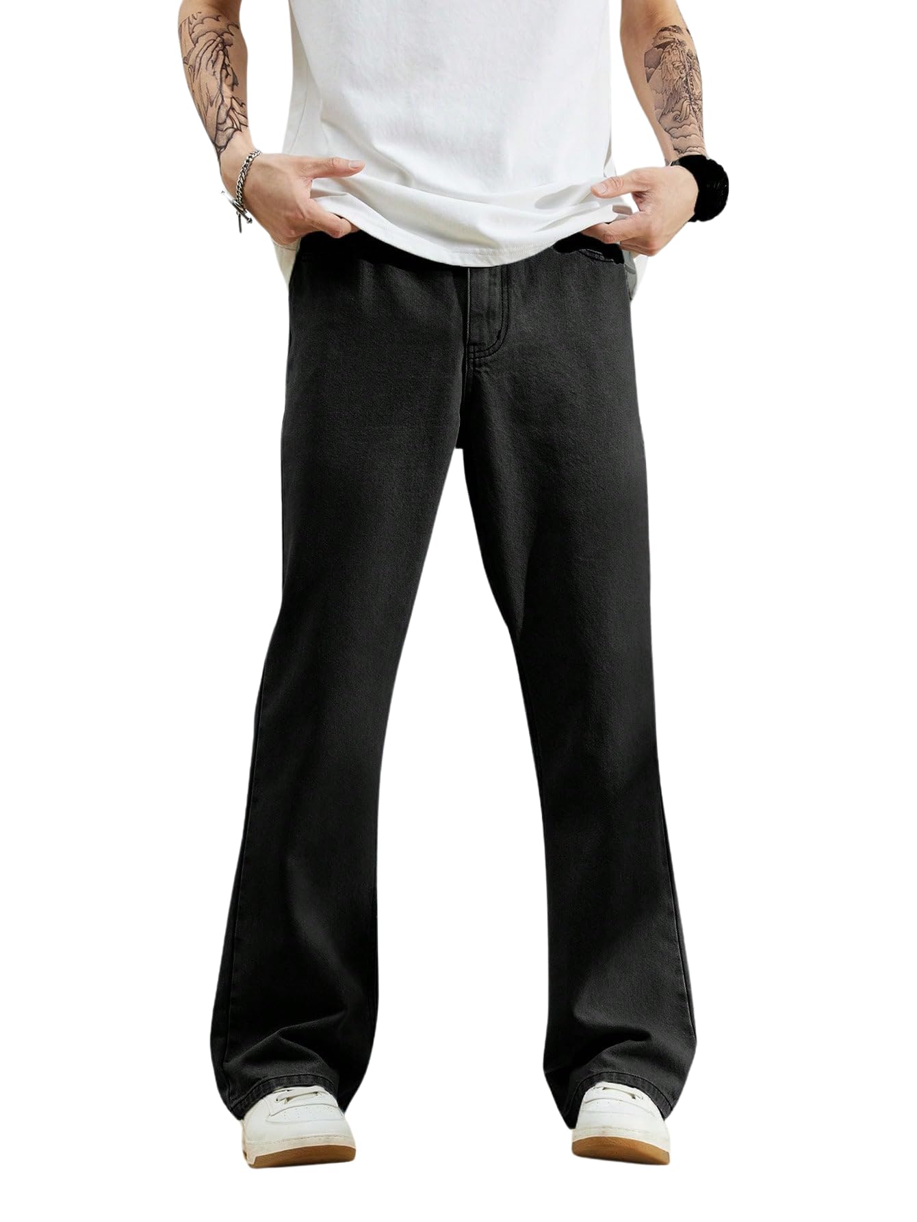 leriya fashion Men's Regular Fit Mid Rise Jeans-picture-37